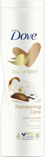 Dove Purely Pampering Shea Butter Moisturizing Body Lotion with Shea Butter & Vanilla Scent for All Skin Types 250ml