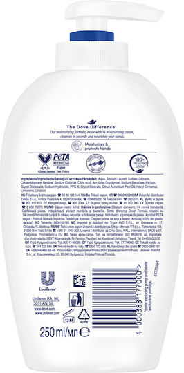 Dove Beauty Cream Wash with Pump 250ml
