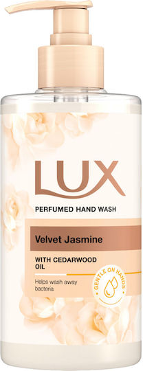 Lux Velvet Jasmine with Cedarwood Oil Κρεμοσάπουνο με Αντλία Γιασεμί 380ml