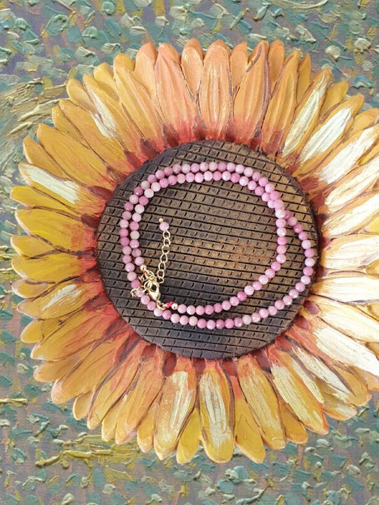 Ezera Choker Placat Cu Aur