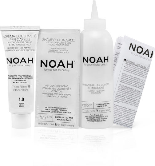 Noah for Beauty Șampon Colorant Permanent Fără Amoniac 5.3 Maro Auriu Deschis 140ml