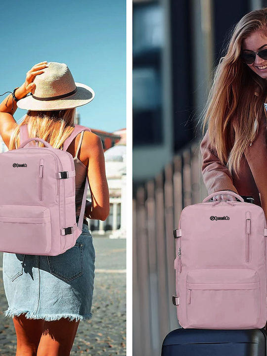 Expandable Carry-on Wasserdicht 36lt Rosa