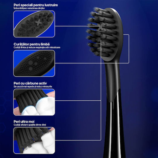 Periuță de dinți electrică HEALTH009 Gri