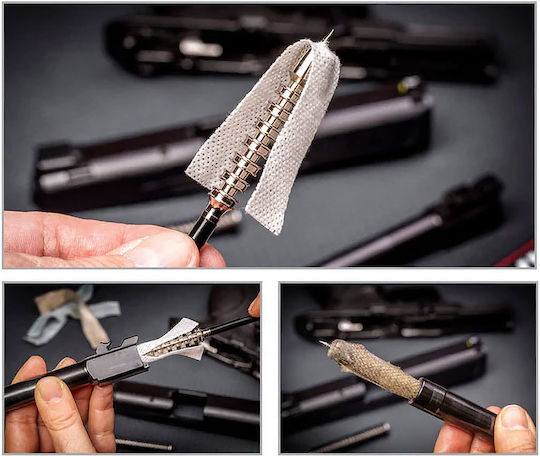 Real Avid Bore Max Speed Clean System Cleaning Kit Firearms 380/9 Mm/.38 Spc/.357 Avbmset9mm