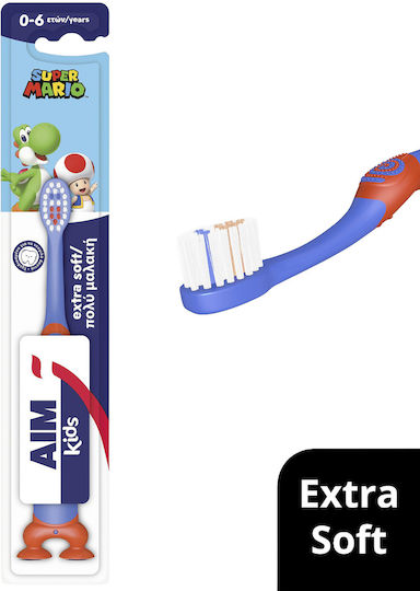 AIM Baby Toothbrush for 0m+ Pink