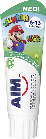 AIM Children's Toothpaste for 6+ Years with Mint Flavor 75ml