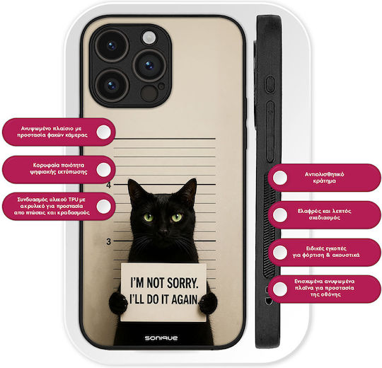 Husă Sonique Men's Edition Nothing Phone 3a Not Sorry