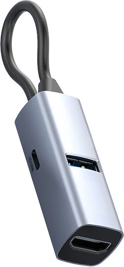 Mobile Origin USB Hub 3 Ports with USB-A / USB-C Connection