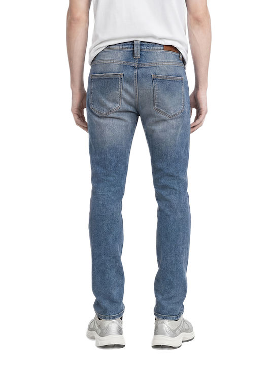 Gabba IKI K3425 Ανδρικό Παντελόνι Τζιν Ελαστικό Skinny Fit Μπλε Gabba IKI K3425 Ανδρικό Παντελόνι Τζιν Ελαστικό Skinny Fit Μπλε