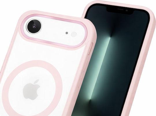 Jaym Bumper Husa iPhone Air Compatibilă Cu Magsafe Colțuri Consolidate Roz