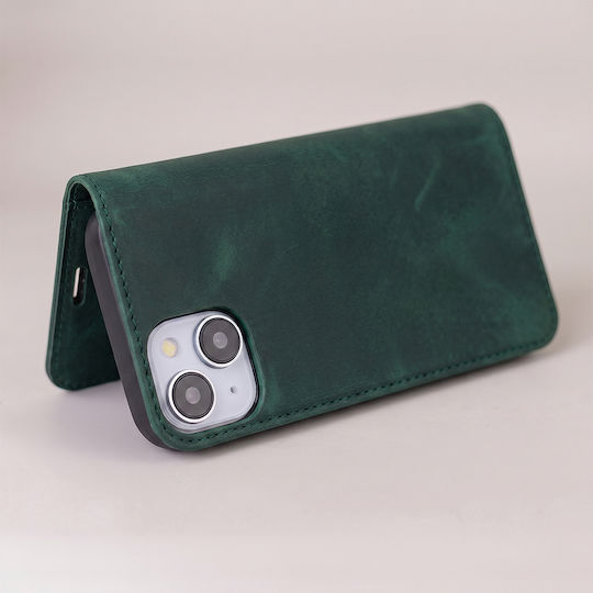 TelForceOne Back Cover Piele Artificială Verde (Google Pixel 11)
