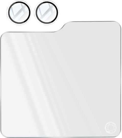 Force Glass Displayschutzfolie Pack 2 Kamera Glas Galaxy Z Flip6 Stoßfest 9h+ Transparent