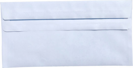 D'laros Set Mailing Envelopes A4 With Peel And Seal 100 Pieces White