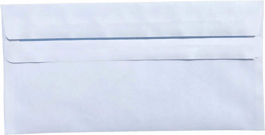 D'laros Set Mailing Envelopes A4 With Peel And Seal 100 Pieces White