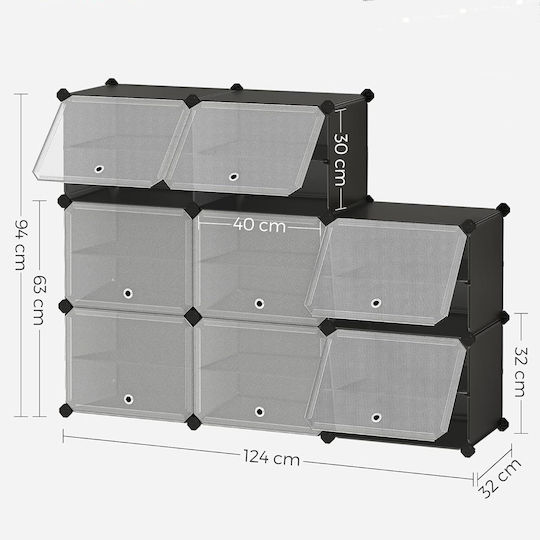 Organizator Pantofi Din Plastic 32x40x30cm