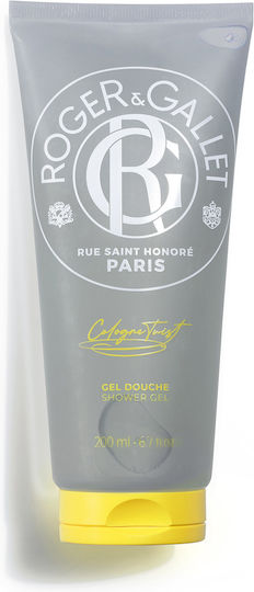 Roger & Gallet Cologne Twist Douche Bubble Bath Gel with Aloe Vera & Citrus Scent 200ml