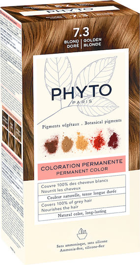 Phyto Phytocolor Haarfärbemittel Kein Ammoniak 7.3 Blond Gold 50ml