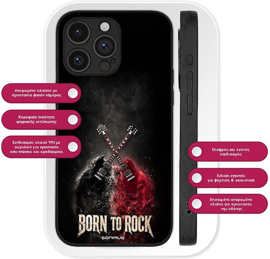 Sonique Men's Edition Case Motorola Edge 40 5g Born To Rock