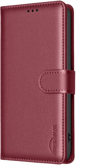Xiaomi 17t Pro 5g Case Binfen Color Bf32 Flip Wallet Synthetic Leather Pu Tpu Red Rfid Wallet Stand