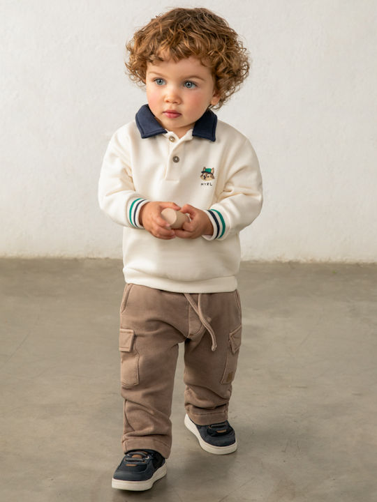 Kids Sweater Long-sleeved Beige