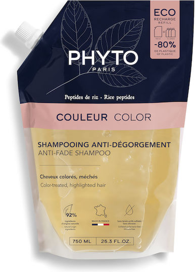 Phyto Couleur Refill Shampoos for Coloured Hair 750ml