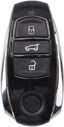 Techstar Husa Cheie 3 Butoane VW Touareg 7P 2010–2018 Compatibil Cu Lama HU66 Piesa Aftermarket