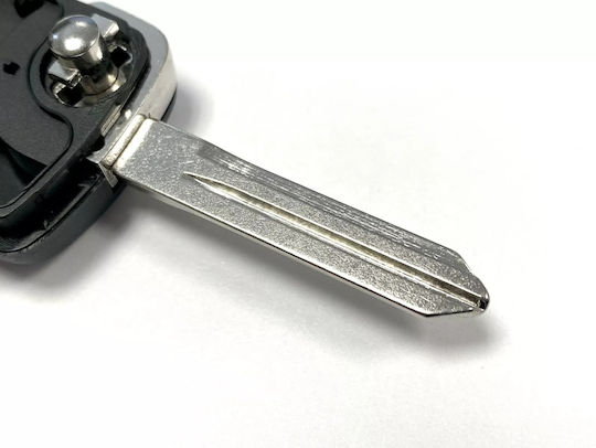 Techstar Husa Pentru Chei Auto Tip Pliabil Cu 2 Butoane Compatibil Nissan Juke Micra Qashqai X-trail Pulsar – Lama Nsn14