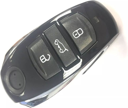 Techstar Husa Cheie 3 Butoane VW Touareg 7P 2010–2018 Compatibil Cu Lama HU66 Piesa Aftermarket
