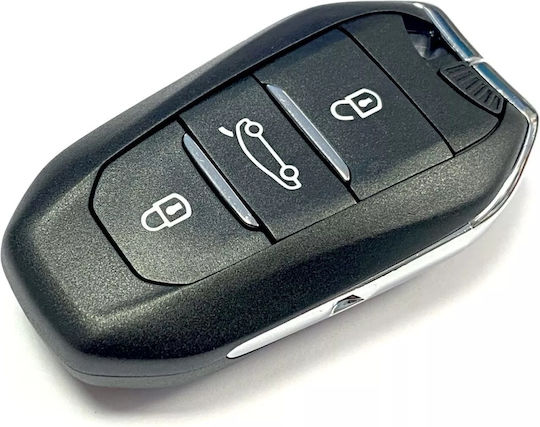 Techstar Husa Pentru Chei Auto 3 Butoane Compatibil Citroen C2 C3 C4 C5 Berlingo Jumper Jumpy Xsara Hu83 Blade