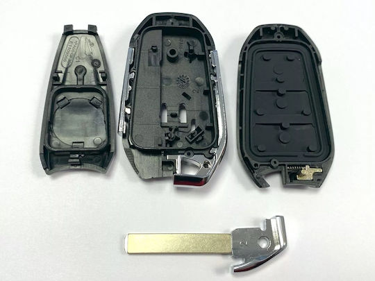 Techstar Husa Pentru Chei Auto 3 Butoane Compatibil Citroen C2 C3 C4 C5 Berlingo Jumper Jumpy Xsara Hu83 Blade