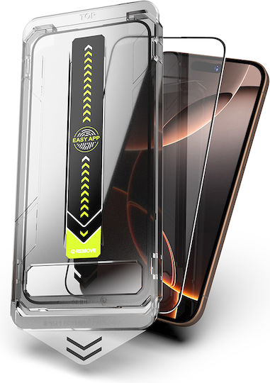 Techsuit Full Face Tempered Glass (iPhone 17 Pro Max / iPhone 16 Pro Max) temps97670-1