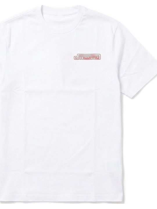 T-shirt Κοκκινο- Λευκο