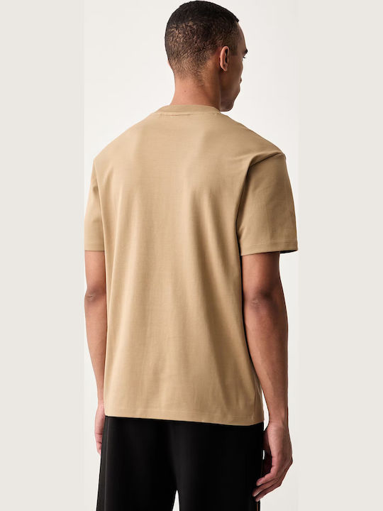Dalile Tricou Cu Mânecă Scurtă Bej