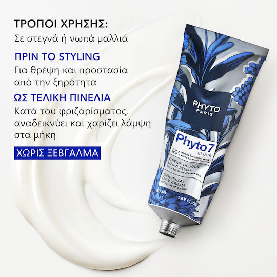 Phyto Leave In Conditioner Reconstruction/Nourishment for Frizzy Hair 50ml