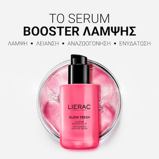 Lierac Glow Fresh Face Serum Booster for Brightening & Revitalization 30ml
