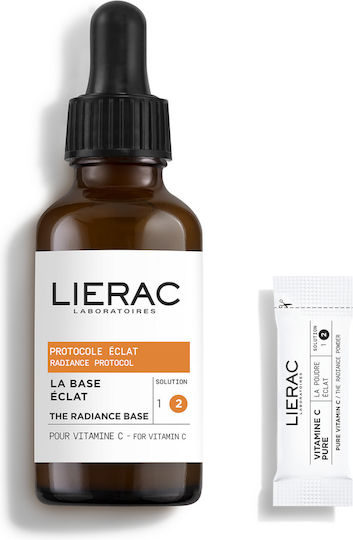 Lierac Radiance Protocol Anti-aging Face Serum with Vitamin C & Panthenol for Brightening 30ml