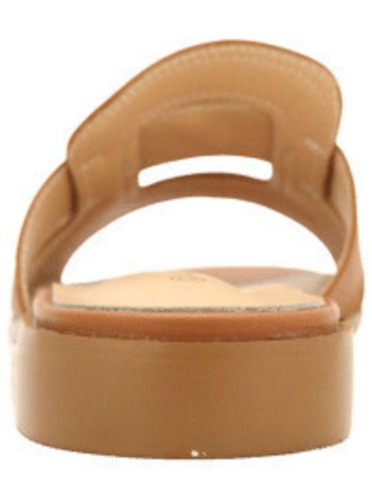 Women's Flat Sandals Tabac Brown