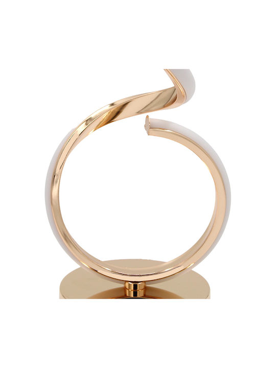 Keskor Metal Table Lamp LED with Gold Base