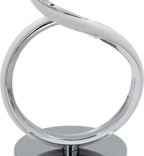 Keskor Metal Table Lamp LED with Silver Base