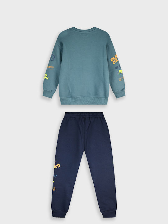 Energiers Türkises Sweatpants Set Energiers Türkises Sweatpants Set