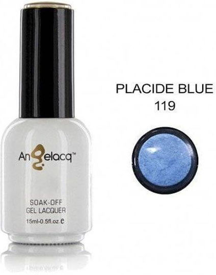 Angelacq Gel Nagellack Placide Blau 15ml