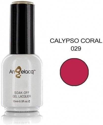 Angelacq Semi-Permanent Gel Nail Polish Calypso Coral 029 15ml