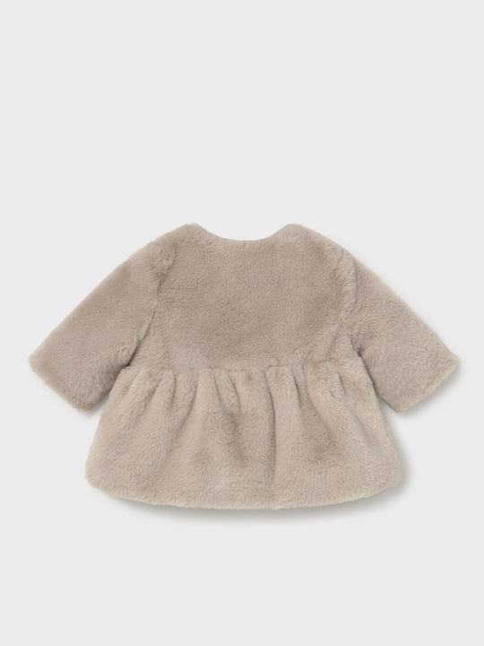Kids Short Coat Mocha