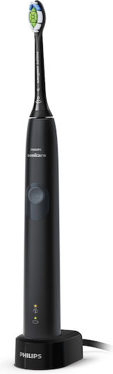 Philips Sonicare ProtectiveClean 4300 Ηλεκτρική Οδοντόβουρτσα με Χρονομετρητή και Αισθητήρα Πίεσης Μαύρη