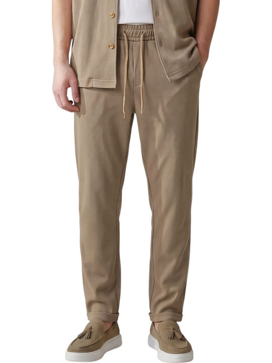 Trousers Set Beige