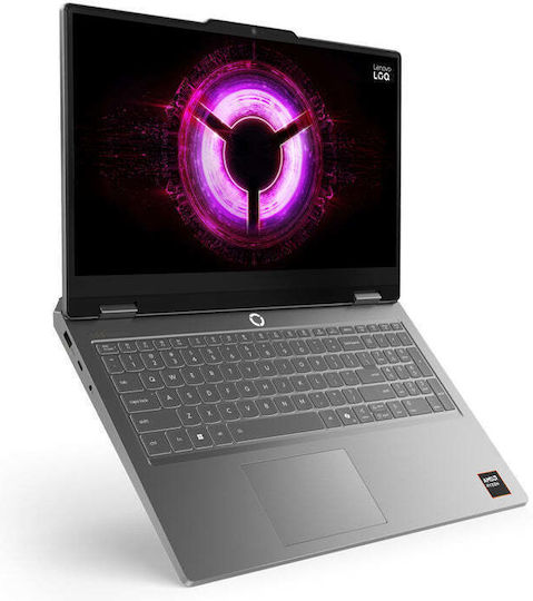 Lenovo Loq Essential 15ARP11 15.6" IPS FHD 144Hz (Ryzen 7-170/16GB/512GB SSD/GeForce RTX 5050/Без операционна система) Луна Грей (BG клавиатура)