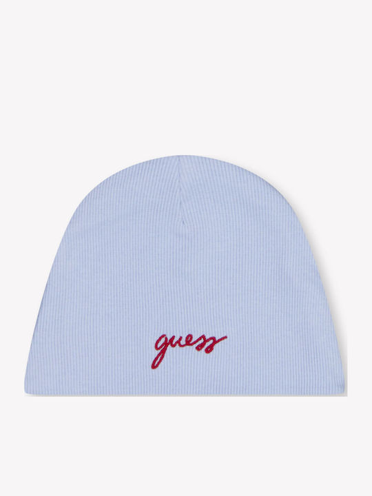 Guess Set Onesie With Cap Light Blue