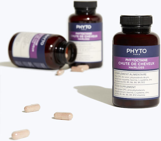 Phyto Phytocyane Leaves Besondere Nahrungsergänzungsmittel Für Gesunde Haare Haut Und Nägel 84 Kapseln