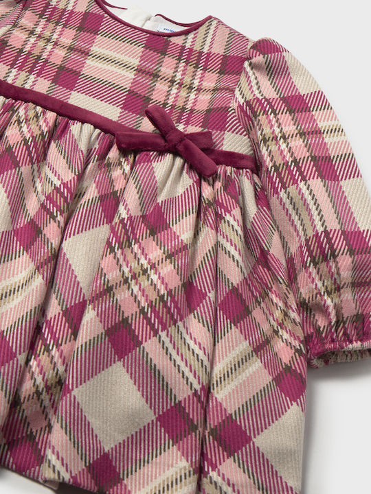 Mädchenkleid Samt Geprüft Framboise