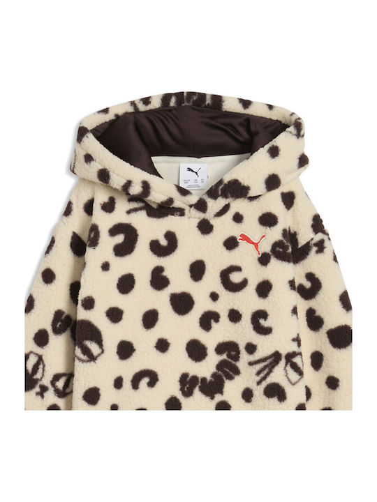 PUMA Hanorac pentru copii Bej Hoodie